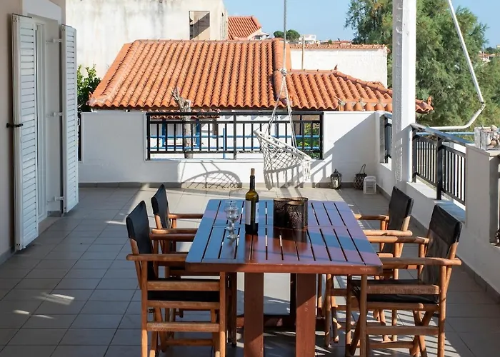 Seaside-maisonette Semesterbostad Moláoi